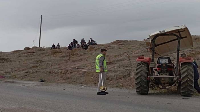 Sürüklenen traktörden düştü! Sürücü hayatını kaybetti