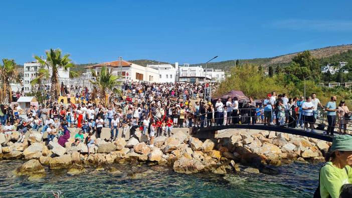 Bodrum’da nefes kesen gösteri