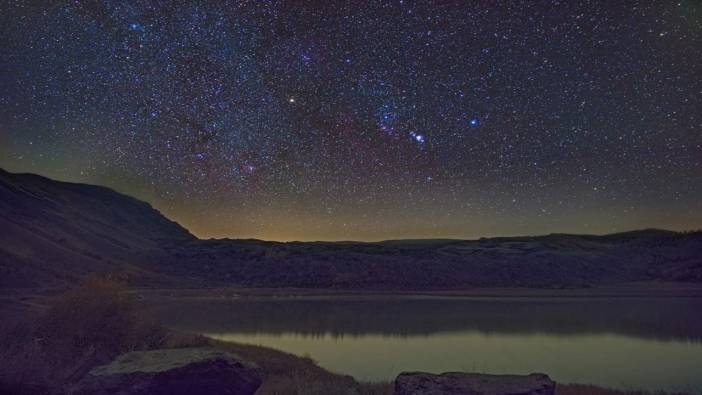 Bitlis'te uzay meraklıları 'Orionid meteoru'nu gözlemledi