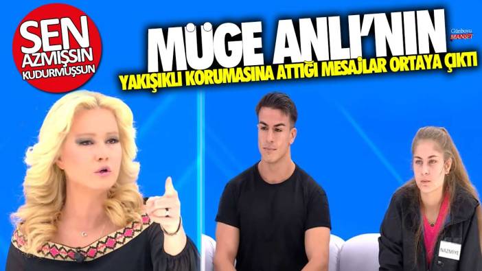 Müge Anlı Tatlı Sert'te skandal olay! Nevrigül Alan'ın kardeşi Nazmiye'nin yakışıklı koruma Yılmaz'a attığı mesajlar ortaya çıktı...Sen azmışsın kudurmuşsun