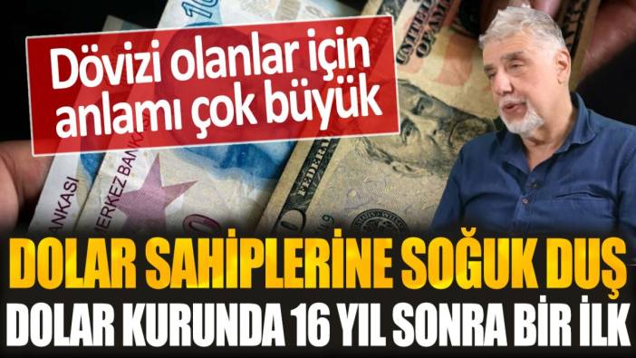 Dolar sahiplerine soğuk duş: Dolar kurunda 16 yıl sonra bir ilk