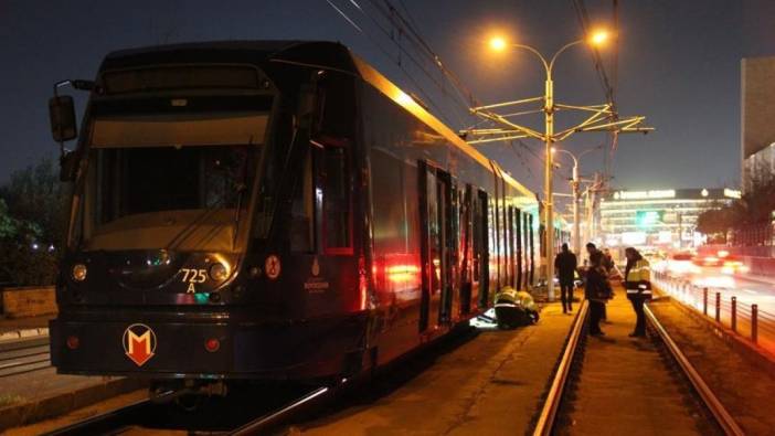 Kabataş-Bağcılar Tramvay Hattı'nda arıza meydana geldi