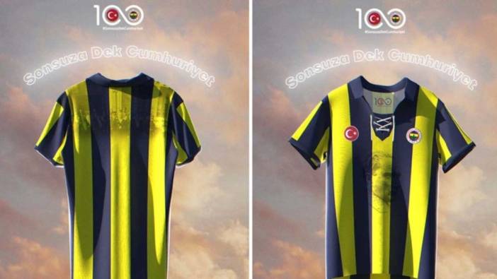 Fenerbahçe'den Cumhuriyet'in 100. yılına özel forma! O fiyattan satılacak!