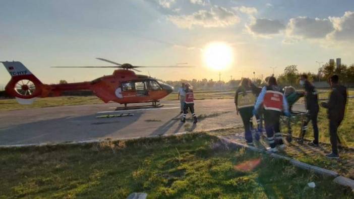 Muş'ta rahatsızlandı, helikopterle Van'a götürüldü