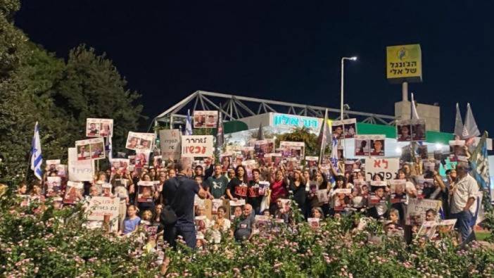 İsrail’de esir protestoları sürüyor