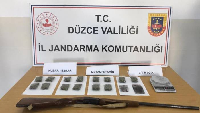 Düzce'de uyuşturucu operasyonu