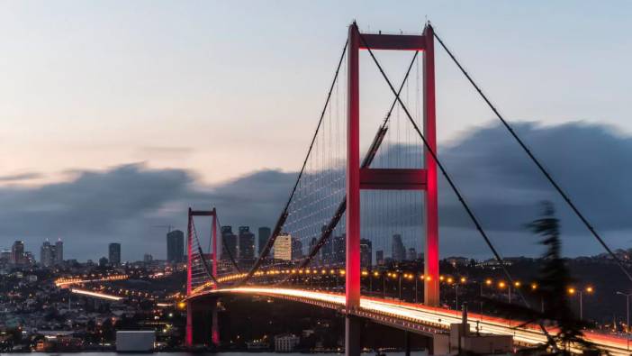 15 Temmuz Şehitler Köprüsü'nden 2,5 milyar araç geçti