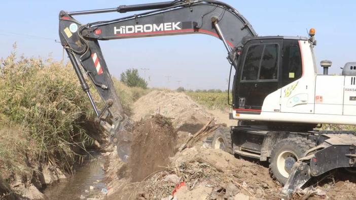 Manisa’da taşkınlara karşı önlem