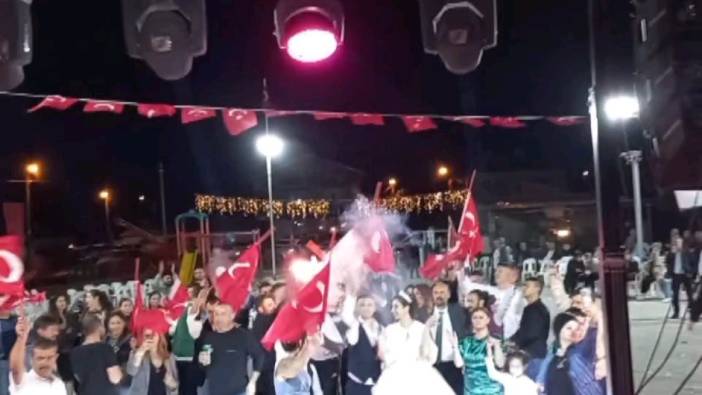 Edirne düğününde 100. yıl coşkusu