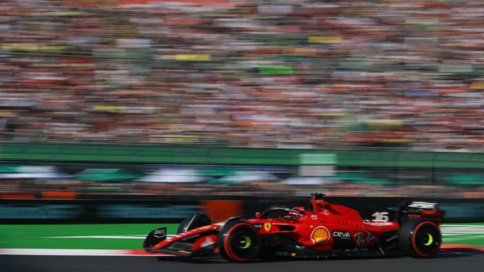 F1 Meksika Grand Prix'sinde pole pozisyonu Leclerc'in