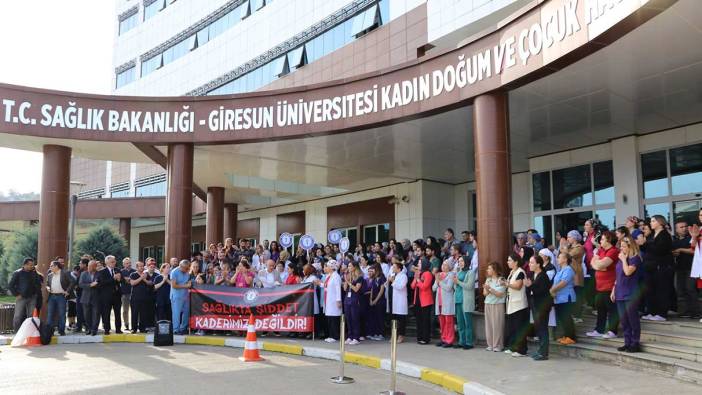 Giresun’da kadın hemşireye bir başka kadından şiddet