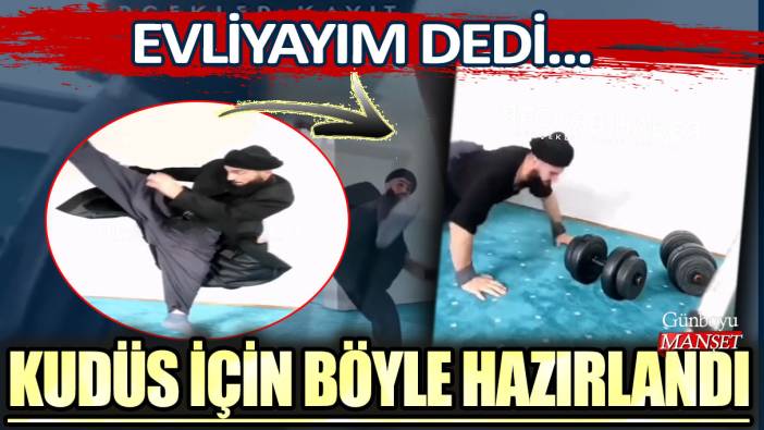 Evliyayım dedi, Kudüs için böyle hazırlandı