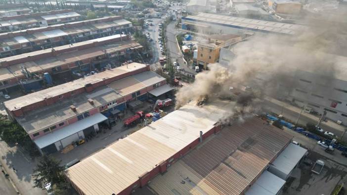 Fabrikada patlama sonrası yangın: 3 işçi hastaneye kaldırıldı