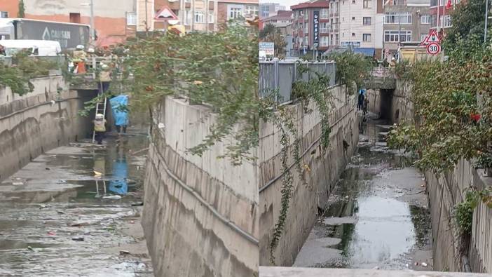 Bağcılar’da bir vatandaş dere yatağındaki demir parmaklıklarında asılı bulundu