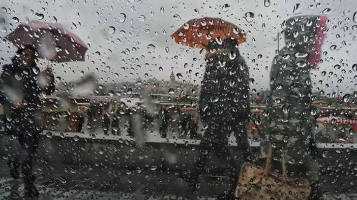 İstanbul'a beklenen yağış mı geliyor: Meteorolojiden 9 il için uyarı!