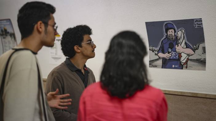 Galatasaray Üniversitesi öğrencilerinden "Hanzala Yüzünü Dönene Dek" sergisi