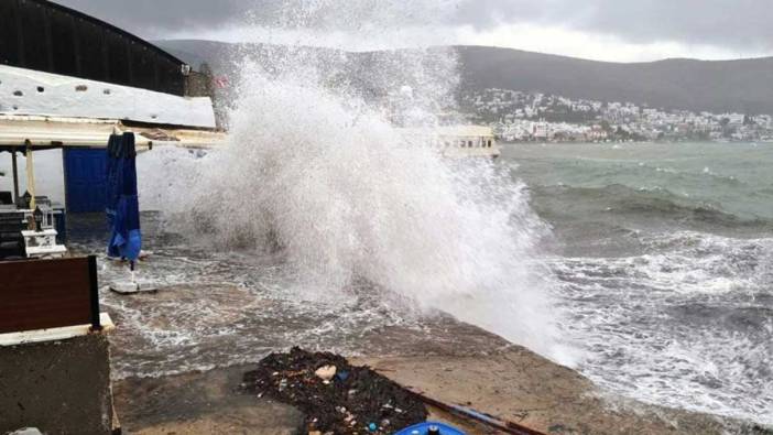 Meteoroloji’den Ege Denizi için fırtına uyarısı