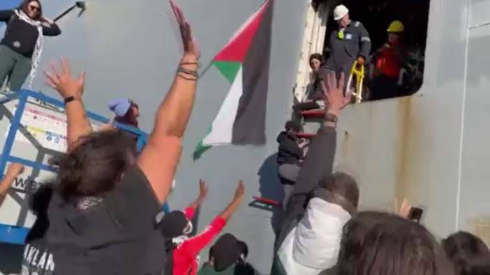 ABD’den İsrail’e silah taşıdığı iddia edilen gemiye baskın
