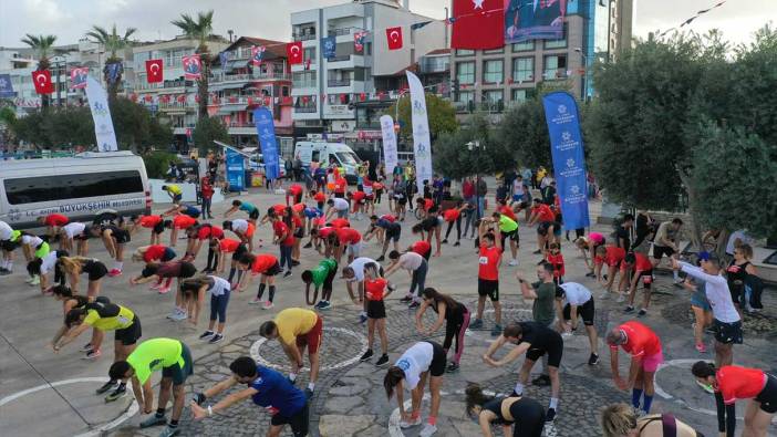 Sporcular 5 bin ve 10 bin metre koşu yarışlarında kıyasıya yarıştı