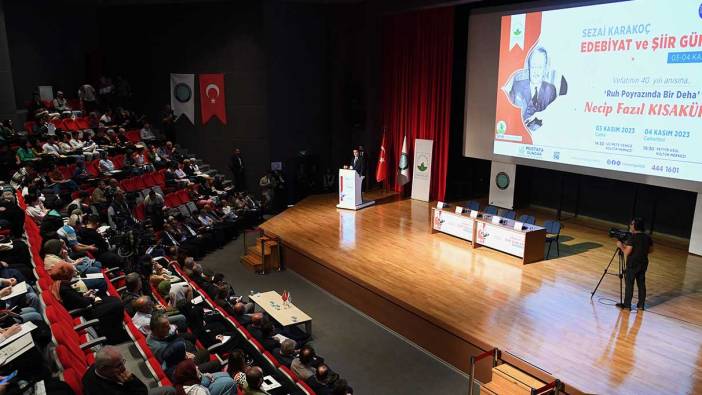 Necip Fazıl Kısakürek’in hayatı ve eserleri konuşuldu