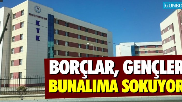 CHP'li Şahin: "KYK borçları gençleri bunalıma sokuyor"