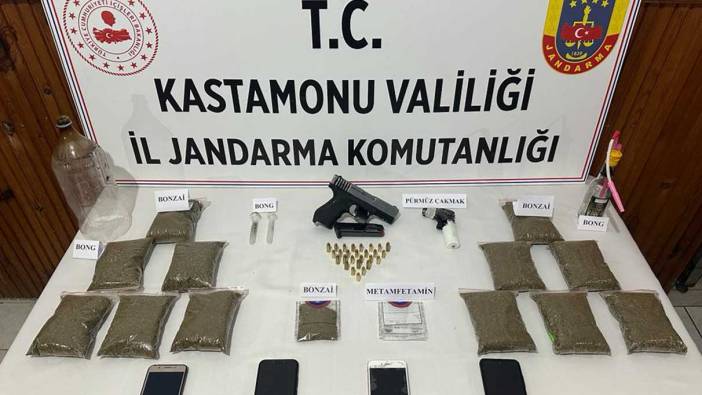 Kastamonu'da uyuşturucu operasyonu: 3 kişi tutuklandı