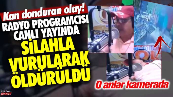 Filipinler'de kan donduran olay: Radyo programcısı canlı yayında silahla vurularak öldürüldü