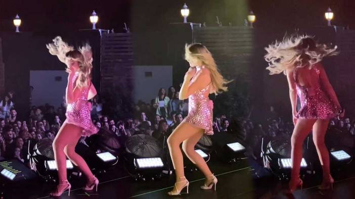 Hadise'nin İzmir konserindeki dansı beğeni rekoru kırdı