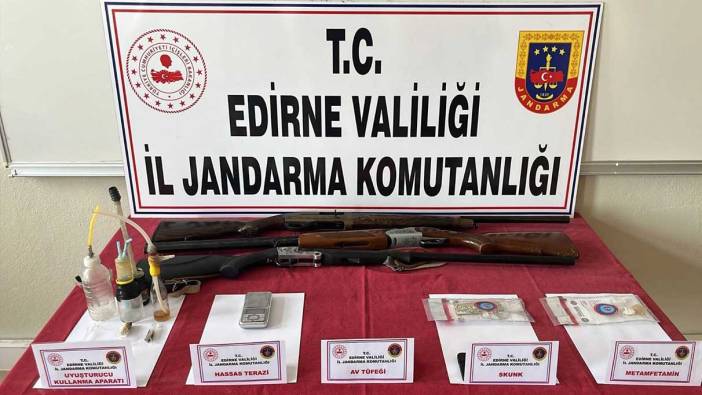 Edirne uyuşturucu operasyonu: 5 gözaltı