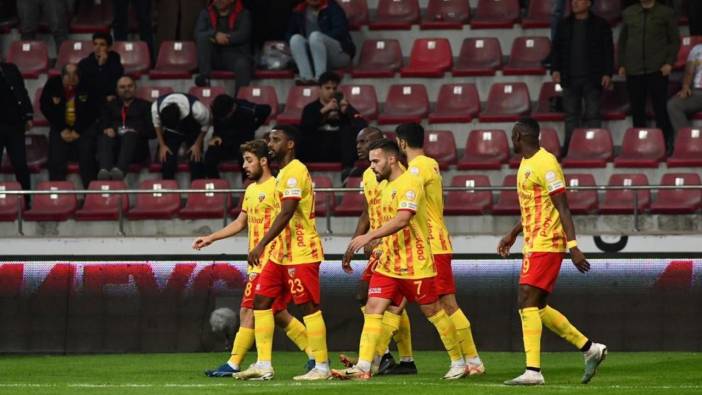 Kayserispor 11 maç sonra kazandı