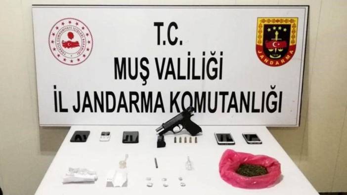 Muş'ta uyuşturucu operasyonlarında 15 şüpheli yakalandı