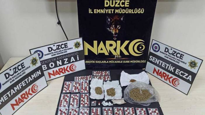 Düzce'de uyuşturucu operasyonu: 6 gözaltı