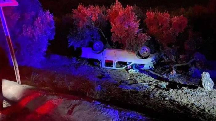 Bursa'da direksiyon hakimiyetini kaybeden sürücü tarlaya daldı: 1 ölü