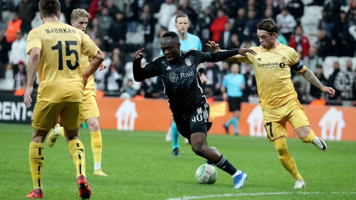 Beşiktaş kendi evinde Bodo/Glimt'e 2-1'lik skorla mağlup oldu