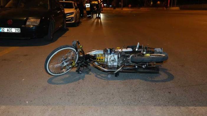 Motosiklet ile çöp kamyonu çarpıştı: 2 yaralı