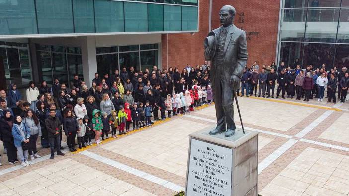 Tepebaşı’ndan Ata’ya saygı duruşu