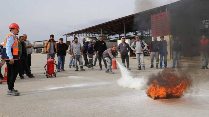 Nazilli Belediyesi personellerine Acil Durum Eğitimi verildi