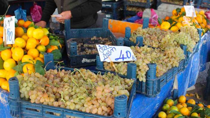 Pazarda zam şampiyonu ‘üzüm’