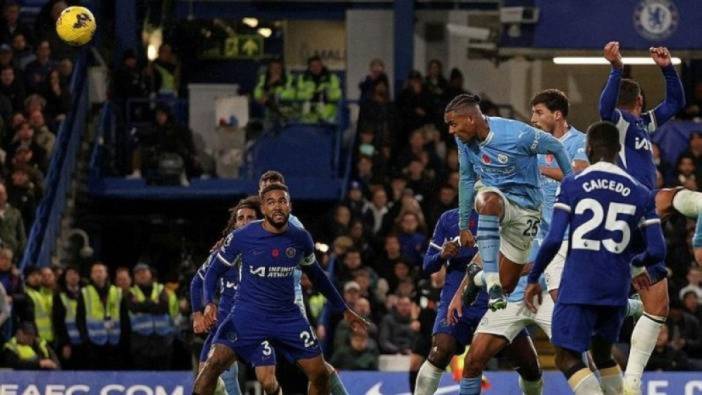 Chelsea-Manchester City maçında gol yağmuru