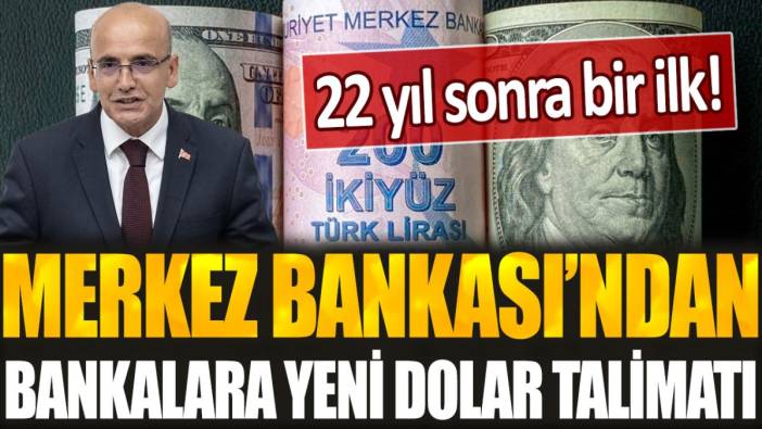 Parasını dolarda tutanlar ecel terleri dökecek: Merkez Bankası'ndan bankalara yeni talimat!