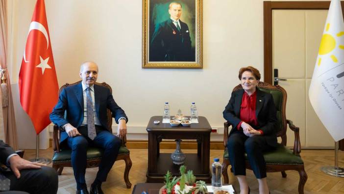 Numan Kurtulmuş’tan Meral Akşener’e ziyaret