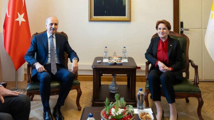 TBMM Başkanı Kurtulmuş, İYİ Parti Genel Başkanı Meral Akşener’i ziyaret etti