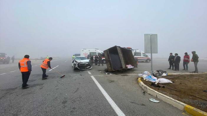 Afyonkarahisar'da trafik kazası: 7 yaralı