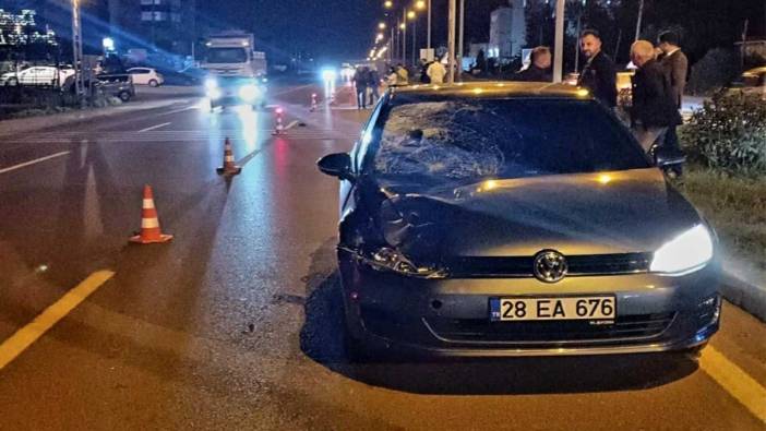 Samsun'da trafik kazası: 1 ölü