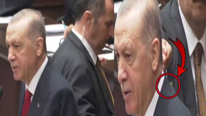 Korumaları uzaklaştırdı! Kürsüde Erdoğan’a davetsiz misafir