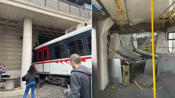 Son dakika...İzmir'de metro raydan çıktı!