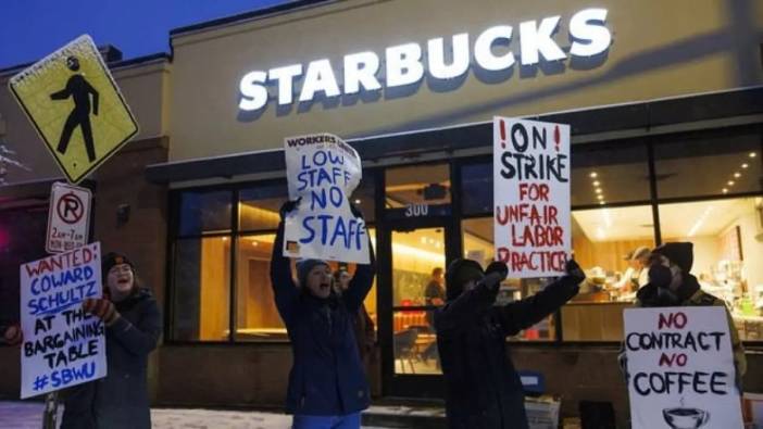 ABD’de yüzlerce Starbucks çalışanından grev