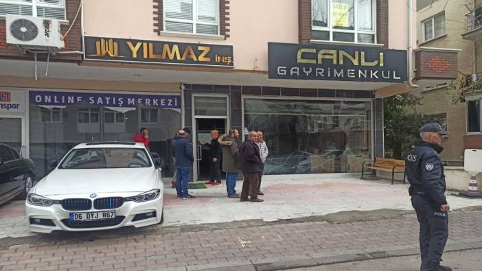 Ankara'da doğal gaz patlaması