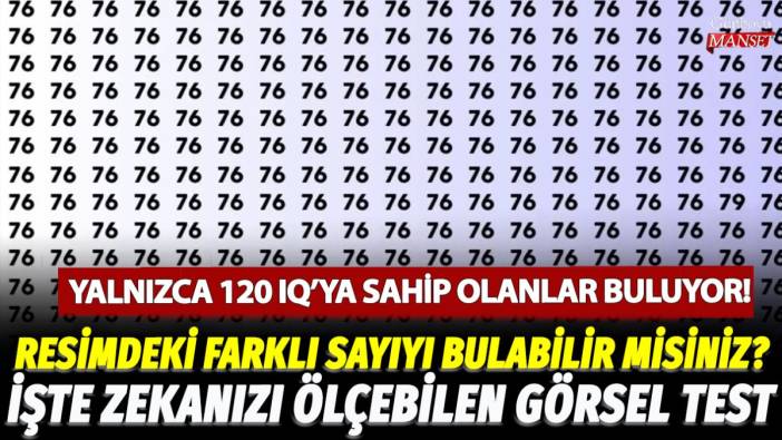 Resimdeki gizli sayıyı yalnızca 120 IQ'ya sahip olanlar buluyor! İşte yüksek zekalıların 12 saniyede yanıt bulduğu o zeka sorusu...