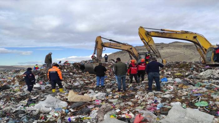 Belediye işçisi çöplükte kaybolmuştu: Tonlarca çöpün altında bulundu!